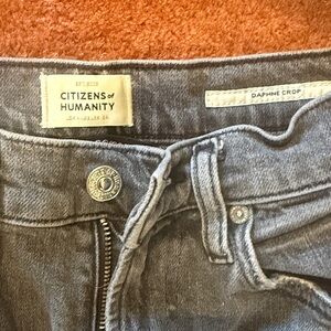 Citizens Of Humanity Daphne Crop Denim Jeans